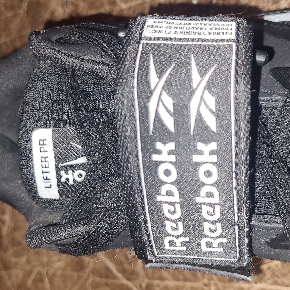 Reebok Lifter PR II Weight Lifting Shoes. Size 9.5 Men's. Black/White - Picture 4 of 10